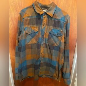 Men’s ll bean snap front katahdin flannel